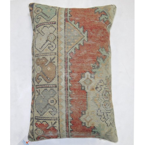 Lumbar Turkish Rug Pillow No. p2370