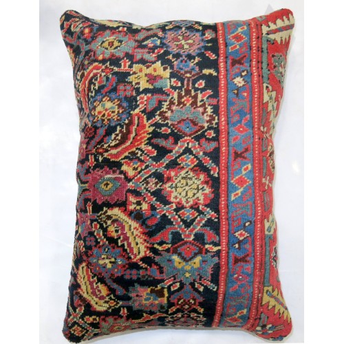 Navy Antique Karabagh Large Rug Pillow No. p2429