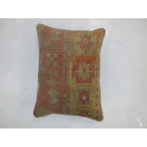 Antique Anatolian Rug Pillow No. p2635