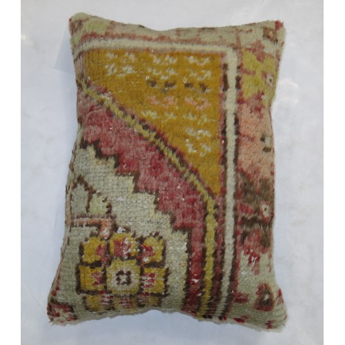 Turkish Rug Pillow No. p2845
