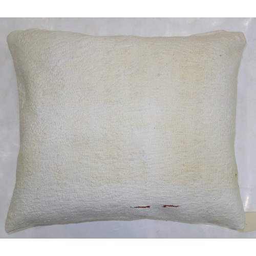 White Kilim Pillow No. p3391