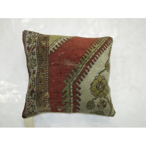 Turkish Sivas Rug Pillow No. p3411