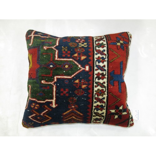 heriz rug pillow No. p3623