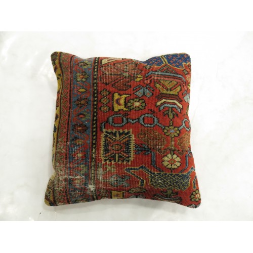 Coral Persian Rug Pillow No. p3739