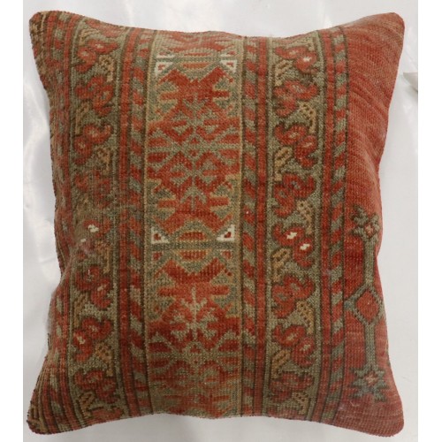 Small Afghan Rug Pillow No. p4057