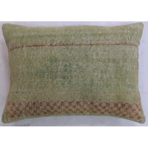 Large Turkish Deco Soft Green Pillow No. p4090