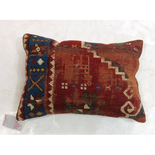 Red Tribal Pillow No. p4098