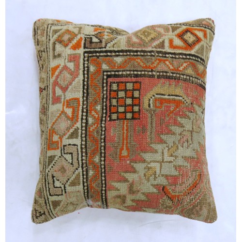 Orange Karabagh Rug Pillow No. p4172