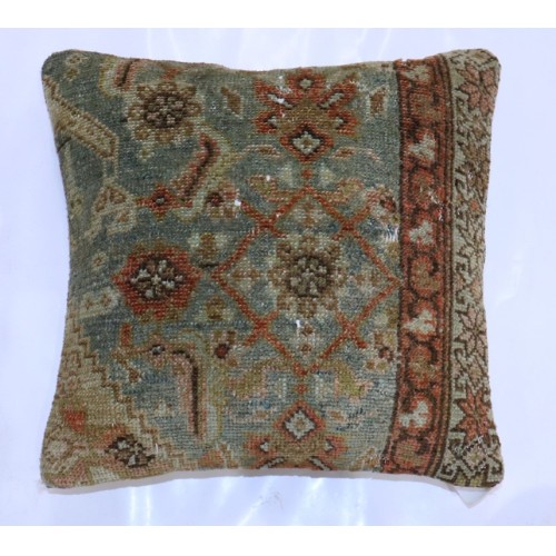 Blue Small Persian Rug Pillow No. p4181