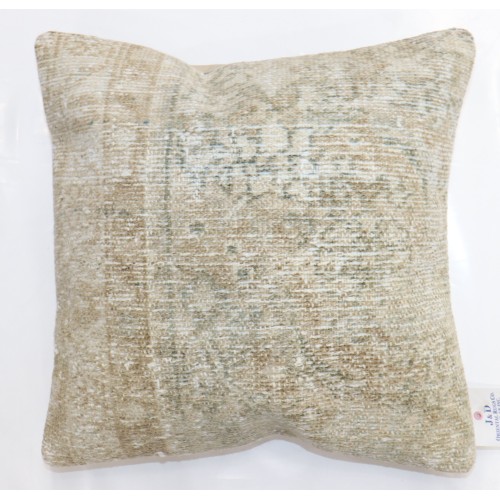 Whitewash Persian Rug Pillow No. p4513