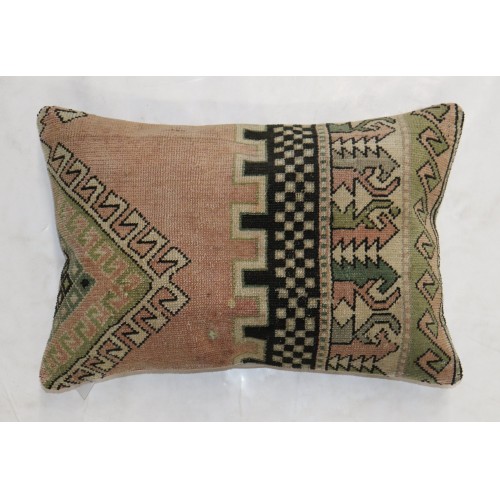 Tribal Turkish Rug Pillow No. p4570
