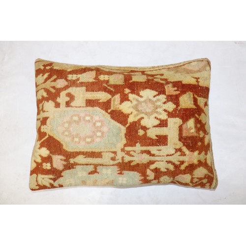 Brown Indian Large Rug pillow No. p4703