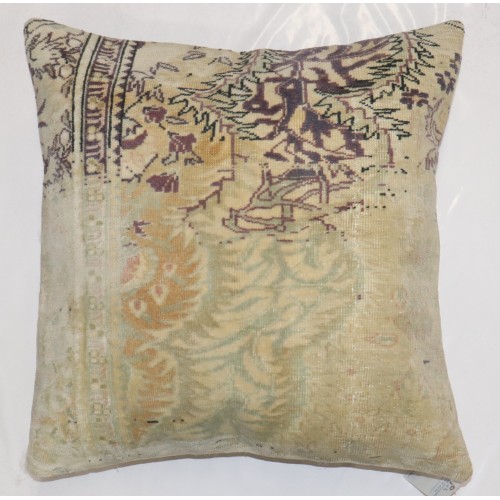 Quirky Turkish Sivas Rug Pillow No. p4758