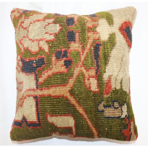 Green Persian Mahal Pillow No. p4842