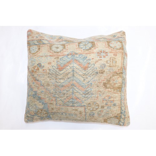 Antique Persian Bakshaish Rug Pillow No. p4888