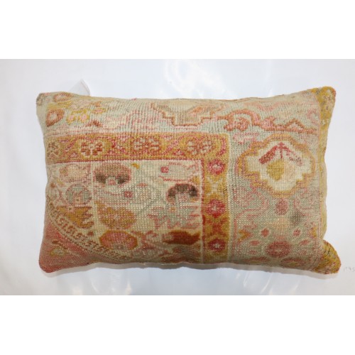 Anatolian Turkish Rug Pillow No. p4989