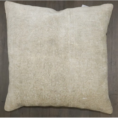 Large Monochramatic Turkish Rug Pillow No. p5146