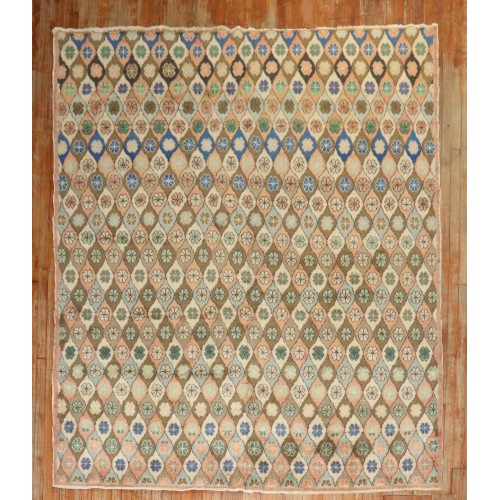 Anatolian Square Deco Rug No. r3686