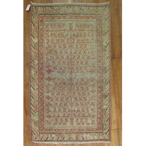late 19th Century Khotan accent rug No. r3951