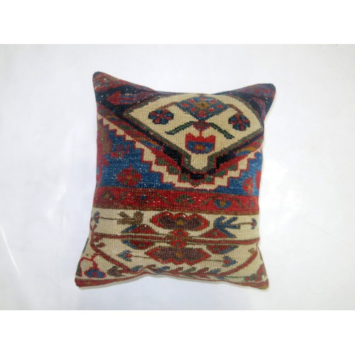Persian Bakhtiari Rug Pillow No. r4274a