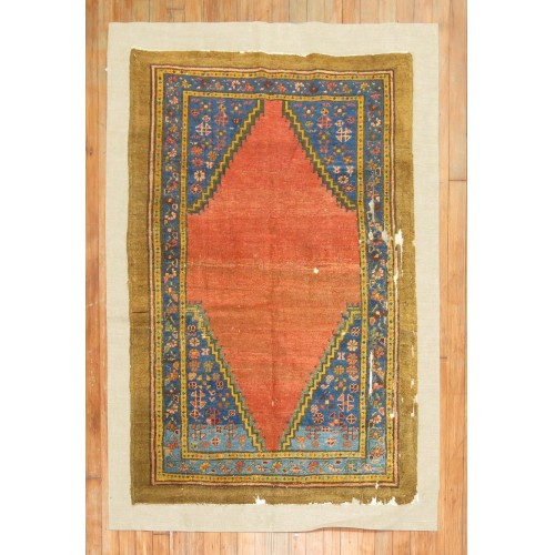 Bakshaish Rug on Fabric Textile No. r4808