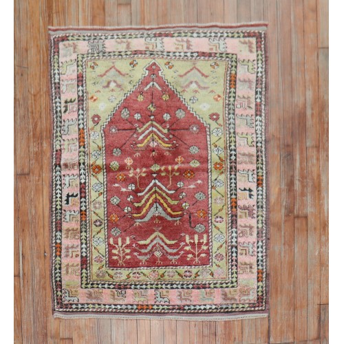 Anatolian Small Prayer Square Rug No. r5495