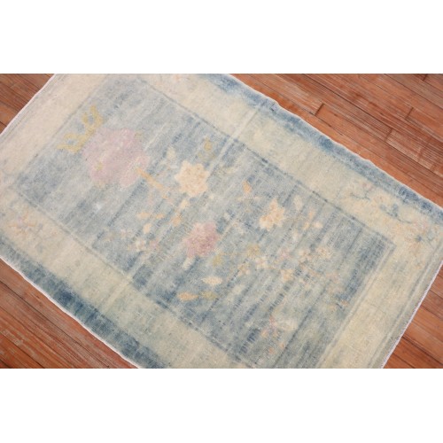 Pale Blue Chinese Rug No. r5616