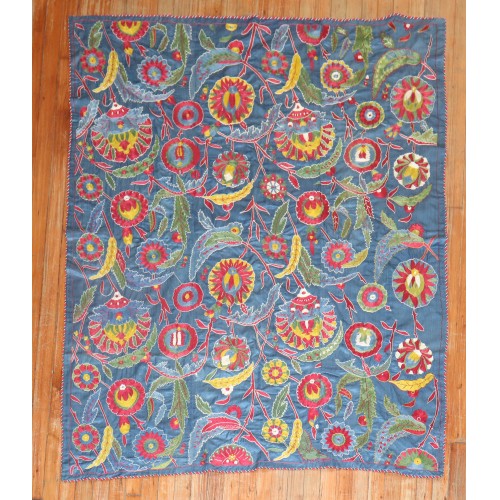Blue Vintage Suzanni Embroidery No. r5646