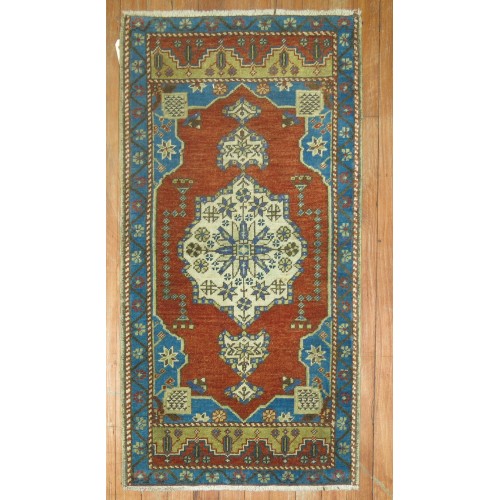 Vintage Turkish Anatolian Formal Rug No. y1493